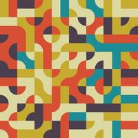 Geometrical abstract texture background with colorful shapes pattern vector