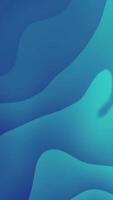 Blue gradient waves animation. we can use these animated gradient waves as cool background. video