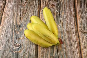 Ripe sweet organic banana heap photo