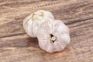 Aroma seasoning garlic for cooking photo