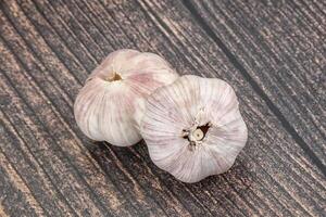 Aroma seasoning garlic for cooking photo