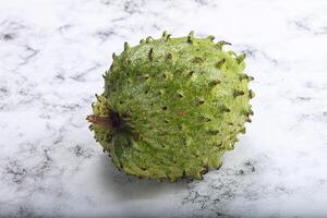 Sweet ripe juicy exotic Soursop photo