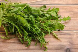 Fresh tasty natural organic rucola photo