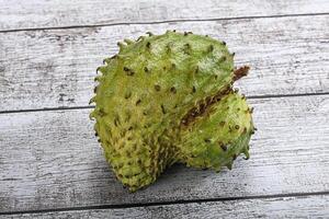 Sweet ripe juicy exotic Soursop photo