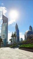moderne ville voir, futur musée dans le Dubai ville video