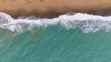 in movimento le forme di oceano onde video