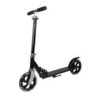 negro metal scooter foto