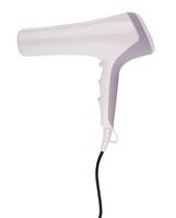 Hair dryer isolated photo