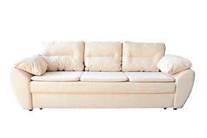 sofa on white photo