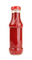botella de tomate salsa foto