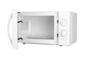 open microwave oven photo