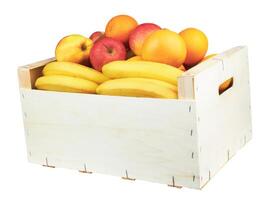 caja con Fruta foto