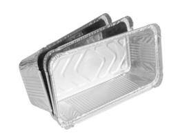 Foil tray for food photo