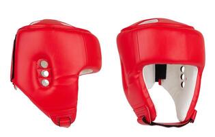 boxing helmet isolated photo