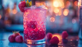 AI generated Pictures of delicious and beautiful drinks photo