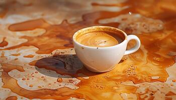 AI generated Coffee background image photo