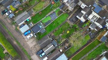 Arseley Stadt, Dorf von England Vereinigtes Königreich. das Aufnahmen war gefangen während wolkig und regnerisch Tag von feb 28., 2024 video