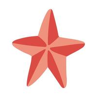 Vector star shape. Hand drawn illustration.