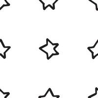 Absctract nordic trandy pattern with stars for decoration interior, print posters, greating card, bussines banner, wrapping in modern scandinavian style in vector. Doddle style vector