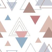 Absctract nordic geometric patten design vector