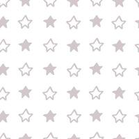 Absctract nordic trandy pattern with stars for decoration interior, print posters, greating card, bussines banner, wrapping in modern scandinavian style in vector. Pastel color. vector