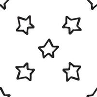 abstracto nórdico trandy modelo con estrellas para decoración interior, impresión carteles, grandioso tarjeta, negocio bandera, envase en moderno escandinavo estilo en vector. esquivar estilo vector