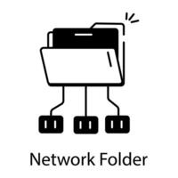 Deep Learning Linear Icon vector