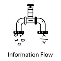 Future Technology Linear Icon vector
