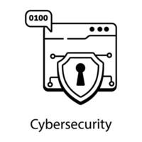 Future Technology Linear Icon vector