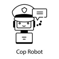 Machine Learning Linear Icon vector