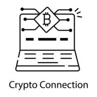 Cryptocurrency Industry Icon vector