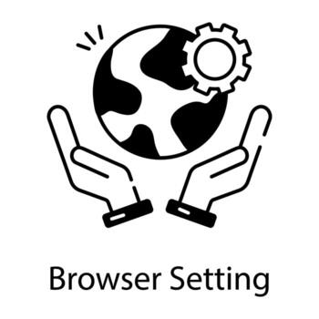 Web Development Linear Icon vector