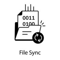 Linear Style Web Programming Icon vector