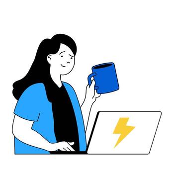 Ciencias laboratorio concepto con dibujos animados personas en plano diseño para web. científico haciendo experimentos y Procesando datos a ordenador portátil. vector ilustración para social medios de comunicación bandera, márketing material.