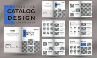 Modern Product catalog design template Free Vector