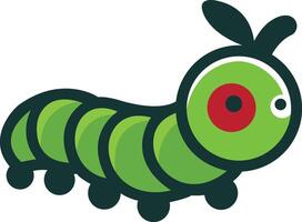 Caterpillar Vector Illustration