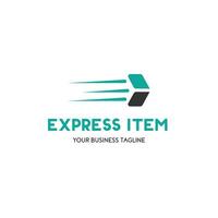 express delivery logo vector