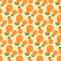 Cute And Healthy Seamless Vector Pattern Design