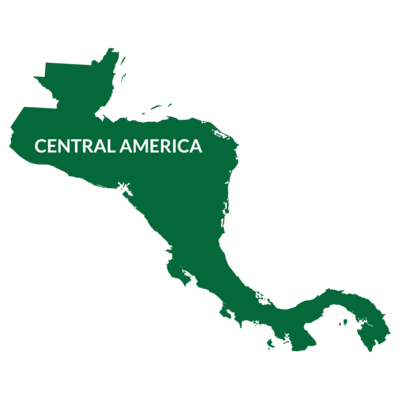 Central America Map Outline PNGs - Central America Country Map Map Of Central America Png