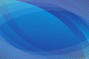 Curved shape blue gradient background vector