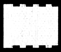 grunge grens structuur achtergrond. abstract kader overlappen. PNG grafisch illustratie met transparant achtergrond.