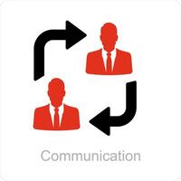 Communication and chat icon concept vector