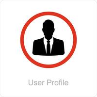 User Profile and user icon concept vector