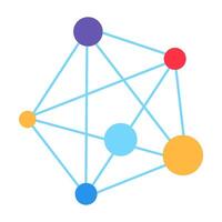 Network Structure Interfaces Intricate Encryption vector