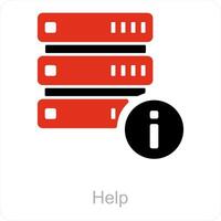 help and query icon concept vector