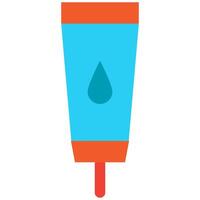 Flat Glue Tube Repair Tool Icon vector