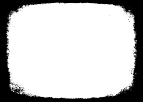 grunge gräns textur bakgrund. abstrakt ram täcka över. png grafisk illustration med transparent bakgrund.