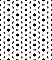 Black seamless abstract pattern. Overlay for background and backdrop. Ornamental design. PNG graphic illustration with transparent background.