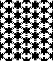 Black seamless abstract pattern. Overlay for background and backdrop. Ornamental design. PNG graphic illustration with transparent background.