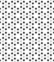 Black seamless abstract pattern. Overlay for background and backdrop. Ornamental design. PNG graphic illustration with transparent background.